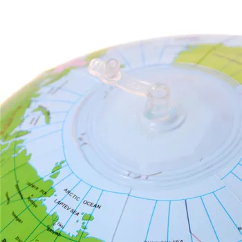 40 CM Začetku Izobraževalne Napihljivi Zemlje Svetovni Geografiji Svetu Zemljevid Balon Igrača Žoga za Plažo orodja za učenje Jezikov