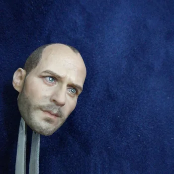 1/6 Obseg Moški Glavo Skulptura Vklesan Britanska Filmska Zvezda, Jason Model za 12 cm Akcijska Figura Telo