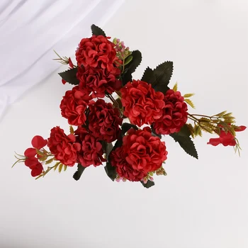 1 kos Poročno dekoracijo Doma dekor Umetno šopke Cvetlični aranžma ima cvetje Notranje zadeve polepšanje dekoracijo