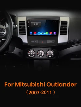 10.1 inch Android 9.1 2 Din Avto Multimedijski Predvajalnik MP5 Predvajalnik Za Mitsubishi Outlander 2007 2008-2010 2011 Navigacija GPS Radio