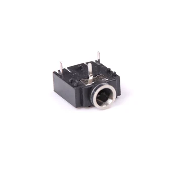 10 Kos Praktično & Visoke Kakovosti 3,5 mm 3 Pin PCB Mount Ženski Stereo Jack Vtičnica Priključek
