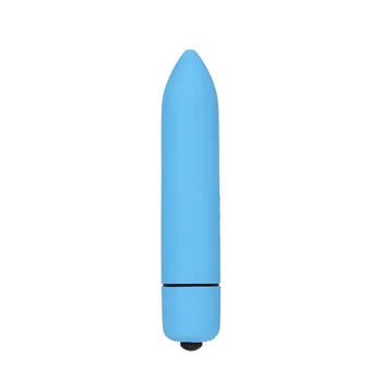 10 kosov En/10 Načinu Bullet Oblika Palico Vibrator Stimulator Masturbator Baterije Različica Močno Vibrira Sex Igrače za Ženske
