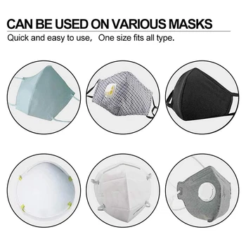10 Paketov Nastavljiva Dolžina Masko Vrvica za opaljivanje tega Priročen in Udoben Varnost Masko Imetnik Lahko Visijo Okoli Vratu