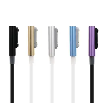 100 cm USB Magnetni Polnilnik USB Adapter Magneta Kabel za Polnjenje za Sony Xperia Z3 L55t Z2 Z1 Kompakten XL39h Mobilni Telefon Polnjenje