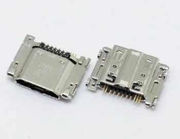 100 kozarcev Polnjenje Polnilnik Vrata Micro USB Dock Priključek Mikro USB-Vtičnico za Samsung Galaxy S3 i9300 i9305 i535 i747 L710 T999