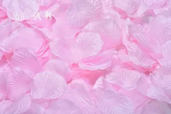100 kozarcev Svile cvetni listi Vrtnice Cvet, Listi, Cvetovi Pisane Umetne Rose Cvet Za Poroko Dobave Korist Stranke Odlikovanja