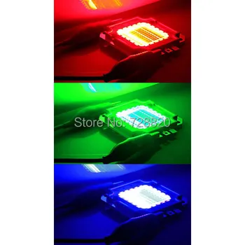100W RGB Led Čip Full Color Light Emitting Diode z Epileds 45mil Žetonov stopnji svetlobe