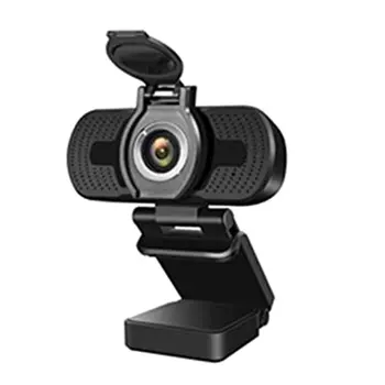 1080P računalnik, fotoaparat, webcam Live video s pokrovom ABS Optične leče Plug and Play Polno digitalno zmanjševanje šumov mikrofona
