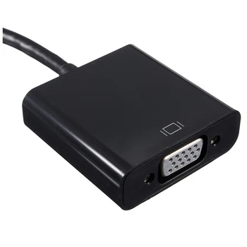 1080P USB 3.0 na VGA Zaslon Zunanji Video Grafike Kabel Za Win 7 8, Črna