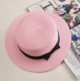 10pcs/veliko boemski stil ženska priložnostne slame nedelja klobuk poletje dome Široko-brimmed slamnik 58 cm