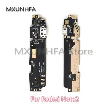 10pcs/veliko Novega Za Xiaomi Redmi Opomba 2 Micro USB za Polnjenje, Polnilnik Vrata Dock Priključek Flex Kabel z Mikrofonom