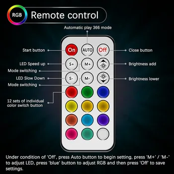 120mm Silent Dvojno Aura RGB PC Hladilnik, Ventilator za Računalnik Prenosni Igralni Primeru QJY99