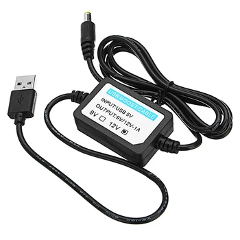 130 cm USB Boost Kabel Napajalni Kabel 5V, Da 12V Power Line Korak Do Modul Pretvornik Napajalnik Kabel za WiFi Usmerjevalnik