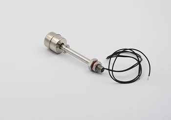 165mm elektronsko stikalo za plovec ventil, iz Nerjavnega Jekla Tekočina nivo Vode senzor, magnetni nivo vode krmilnik