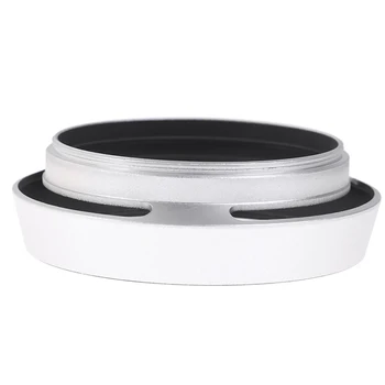 1Pc 55mm Aluminij Srebrna Objektiv Poševna Zajema Notranji navoj Kapuco Za Kamero