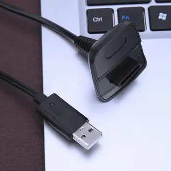 1pc USB Krmilnik za Igre Kabel za Polnjenje, Brezžični Krmilnik USB Gamepad Palčko Napajalni Kabel Polnilnika za Xbox 360