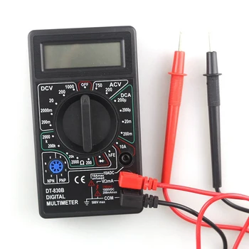 1Pcs Digitalni Multimeter AC/DC Voltmeter Ampermeter z Zumer Multimeter Tester Multimeter Napetost