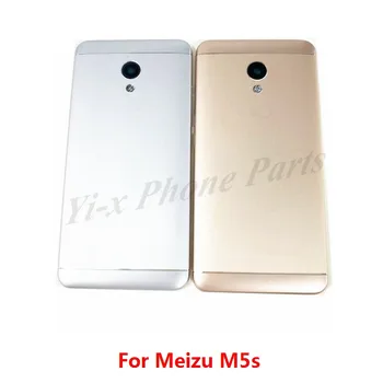 1pcs Zadnji Pokrov Baterije Za Meizu M5s Kovinski Primeru Telefon Za Meizu M5s Meilan 5S 5.2
