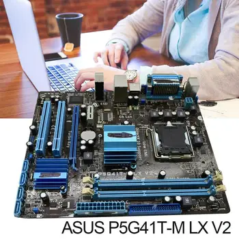 1Set PC Glavni Odbor Za Asus P5G41T-M LX V2 Original Matično ploščo Računalnika DDR3 8GB G41 P5G41T-M LX V2 X16, Namizni VGA Dodatki