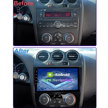 2 din Adroid 8.1 Avtomobilski Stereo Radio, WIFI, GPS Navigacija Multimedia Player vodja enote Za Nissan Teana Altima 2008-2012