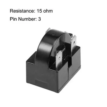 2 Kos 15 Ohm 3 Pin Hladilnik PTC Starter Rele