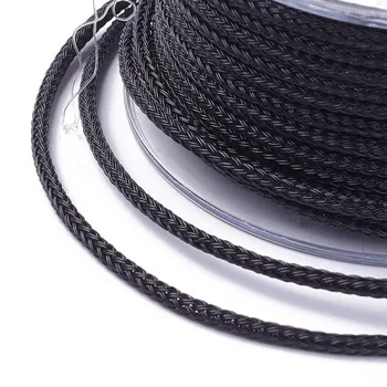 2 mm 3 mm Pleteni Jeklena Vrv Kabel za Nakit DIY Kar zapestnico, ogrlico, Uhane Materiala, s Konico,o 5m/rola F80