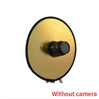 2 V 1 30 cm Fotoaparat Photograhy Pribor Krog izdolbel Studio Doma Dvojni Stranski Ozadja Reflektor Ploščo Upogljivi