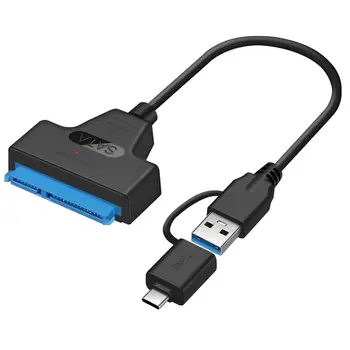 20/50 cm 2 v 1 Tip-c USB 3.1 do SATA Mobilne Trdi Disk Povezavo Kabel Adapter
