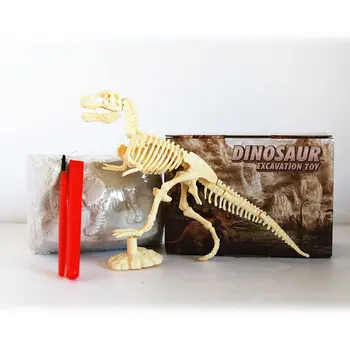 2018 Odkrijte Dinozaver Kit skelet Modela Izkopa Arheologije Igrače za Otroke Darilo Dinozaver Znanost Razsvetljenje Kit