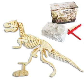 2018 Odkrijte Dinozaver Kit skelet Modela Izkopa Arheologije Igrače za Otroke Darilo Dinozaver Znanost Razsvetljenje Kit