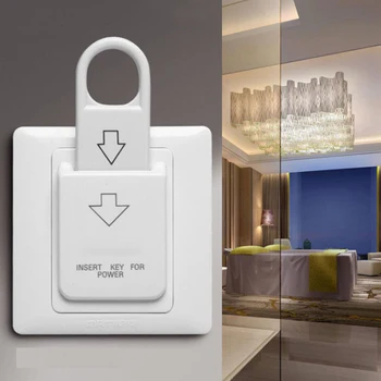 2019 Nov Hotel Magnetnih Kartic Stikalo za varčevanje z energijo stikalo Tipka Insert za moč