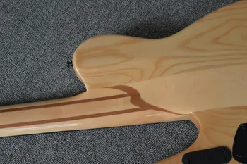 2019 Nova + Factory + 5 strune metulj električna bas kitara aktivno pickups, bas v vratu skozi telo slog