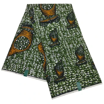 2019 Vroče prodajo Afriške vosek tkanina poliester tkanine za izdelavo Vrečko, čevlji, majice ali poroko jutranje ankara tkanine
