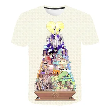 2020 3DT Majica otrok Totoro Harajuku Studio Ghibli Anime T-shirt Hayao Miyazaki Smešno Tshirt fantje oblačila Srčkan baby girl obleke