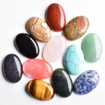 2020 moda vroče prodajo vrhunske kakovosti naravnega kamna mešani Ovalne CAB CHRYSOPRASE kroglice 20x30mm 20pcs/veliko Debelo Brezplačna dostava