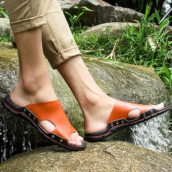 2020 Moški Modni Počitnice Priložnostne Sandali, Čevlji Plus-size Ravno Copate Sandali, Čevlji za Dom Kopalnico Plaži Flip Flops Čevlji