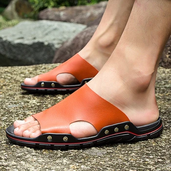 2020 Moški Modni Počitnice Priložnostne Sandali, Čevlji Plus-size Ravno Copate Sandali, Čevlji za Dom Kopalnico Plaži Flip Flops Čevlji