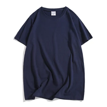 2020 Nova barva Majica s kratkimi rokavi Moški modni bombaža T-srajce Poletje Kratek rokav Tee Fant Skate Tshirt Vrhovi Plus velikost S-4XL
