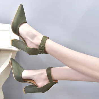 2020 poletje ženska moda in ženske v visokih petah udobno zgrinjati sponke čevlji za ženske v visokih petah ženske sandale stranka poročni čevlji