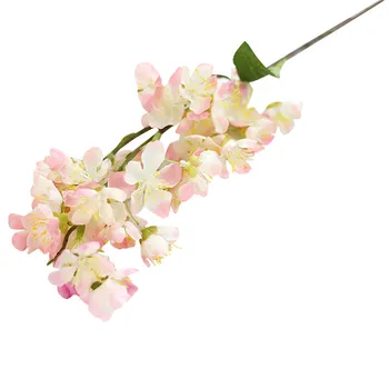 2021 novo pomlad Umetni Ponaredek Rož, Listov, ki so Češnje Cvetovi Cvetlični Poročni Šopek Stranka Dekor J10
