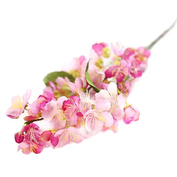 2021 novo pomlad Umetni Ponaredek Rož, Listov, ki so Češnje Cvetovi Cvetlični Poročni Šopek Stranka Dekor J10