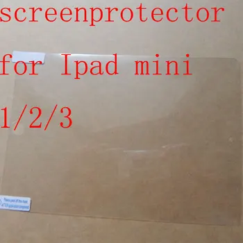 20pcs/veliko Visoko qulity screen protector film za iPad min 1 za iPad mini 2 za iPad 3 Zaščitna folija Za iPad mini 1/2/3