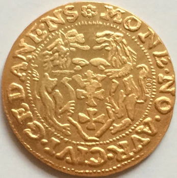 24K pozlačeni 1546 ruske zlatih kovancev izvod