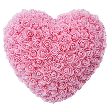 25 cm Vrtnice Srca valentinov Darilni Umetne Rože Srca Steno Poroko Dekor Rose Cvet Valentinovo Darilo Pene Cvetje Srce