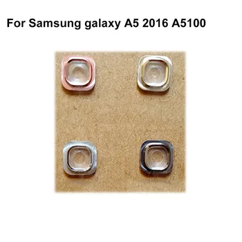 2PCS Zamenjava Za Samsung galaxy A5 2016 A5100 Nazaj Flash light Svetilka svetilke stekleni pokrovček objektiva Na 5100 A5plus A5108 A510F