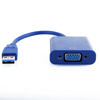 3.0 USB na Priključek VGA 1080P Podporo za Prenosniki, Namizni računalniki in Monitorji, Projektorji TELEVIZORJI za Multi-Spremlja