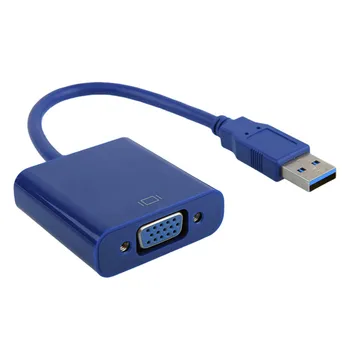 3.0 USB na Priključek VGA 1080P Podporo za Prenosniki, Namizni računalniki in Monitorji, Projektorji TELEVIZORJI za Multi-Spremlja