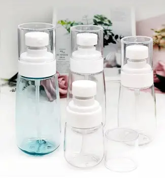 30-100 ml Plastične Spray Steklenico za Nego Kože, ki se lahko ponovno polnijo Prazne Losjon Steklenice za Potovanja in Doma Prazno Kozmetični Posode