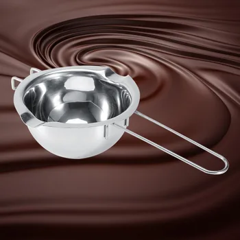 304 Nerjaveče Jeklo Čokolade, Masla, Mleka, Talilni Lonec Čokolada Topi Multi-funkcionalne Sladkorja Skledo iz Nerjavečega Visoke Kakovosti
