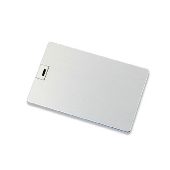 32GB 16 g 8g 4g Kovinski Kreditne Kartice, usb flash drive pravi zmogljivosti flash pendrive s po meri logo vgravirana pomnilniške kartice Stick pogon